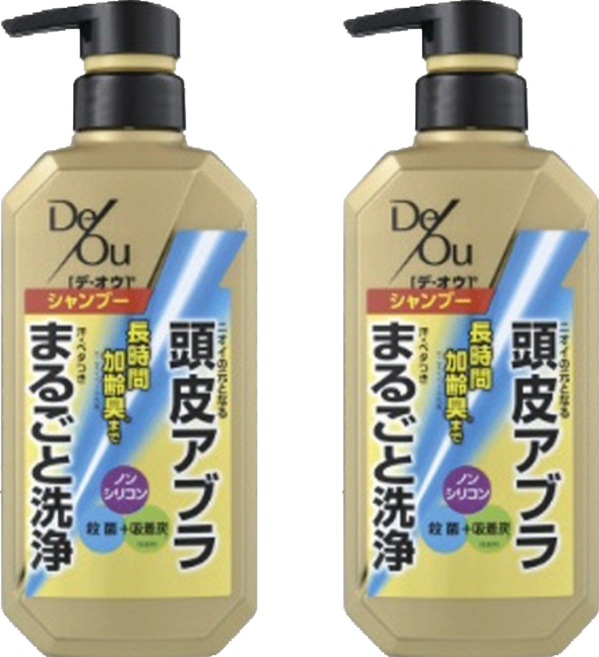 ROHTO 樂敦 DeOu 頭皮護理洗髮精, 2個, 400ml