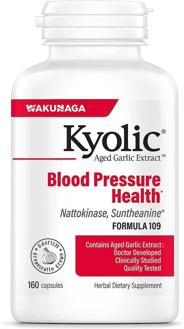 쿄릭 숙성마늘 추출물 포뮬러 블러드 프레셔 헬스 캡슐, 160정, 1개 - 쿠팡