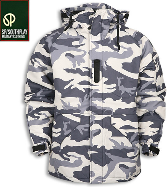 [하루비나] 델타포스 사우스플레이점퍼 빅사이즈 남여공용 밀리터리 야상자켓 패딩 보드복 유니폼 단체복