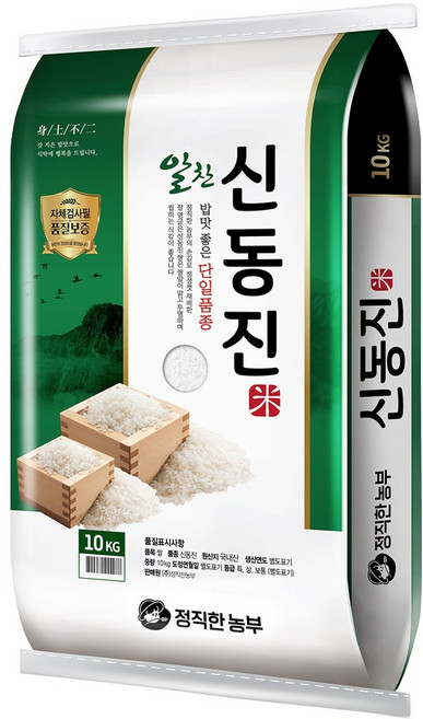 정직한농부 신동진 쌀, 상등급, 10kg, 1개