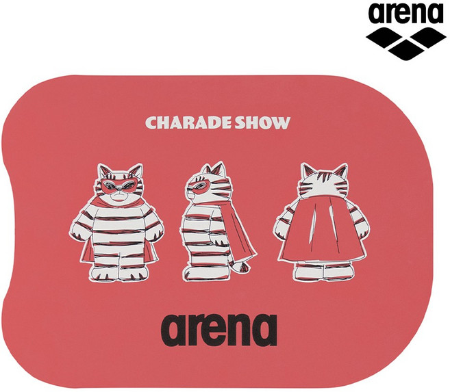 아레나 셔레이드 트윕시 킥판 수영용품, RED