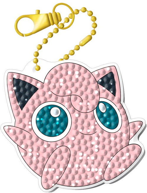 포켓몬스터 푸린 보석십자수 키링 6x7.5cm BSK1-85, 1개, 단품