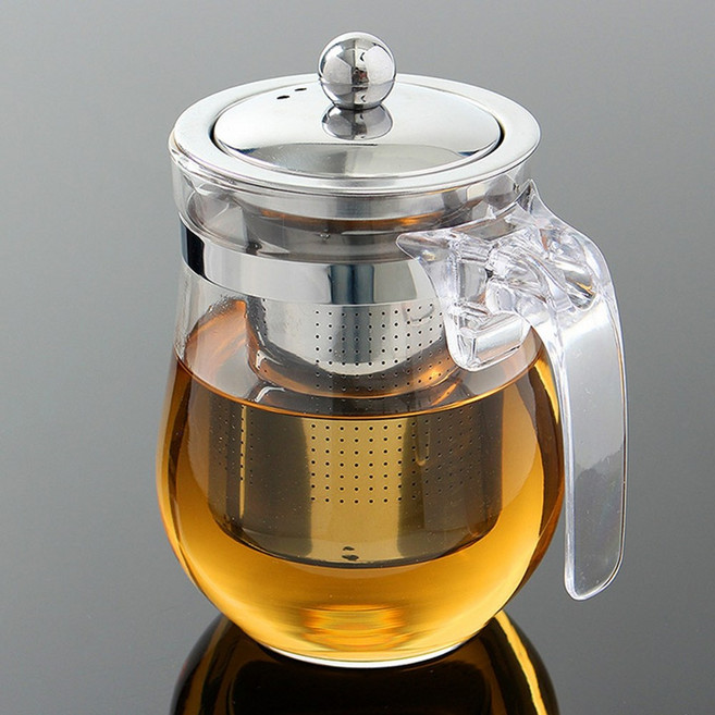 차우리는 주전자 티포터 차우려내기 유리다관 티보트 거름망 600mL, 1개