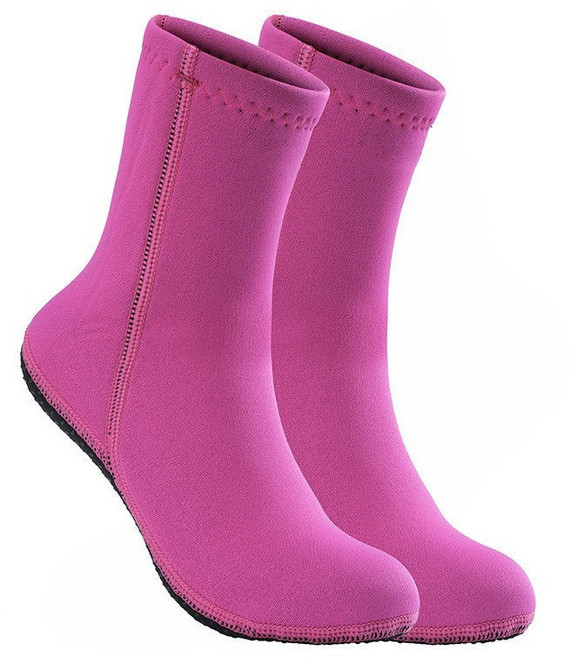 UPPERCUT 아쿠아삭스 네오프렌 아쿠아슈즈 다이빙 양말 프리다이빙 스쿠버다이빙 해루질 핀삭스 스노클링 스노쿨링 양말, 핑크