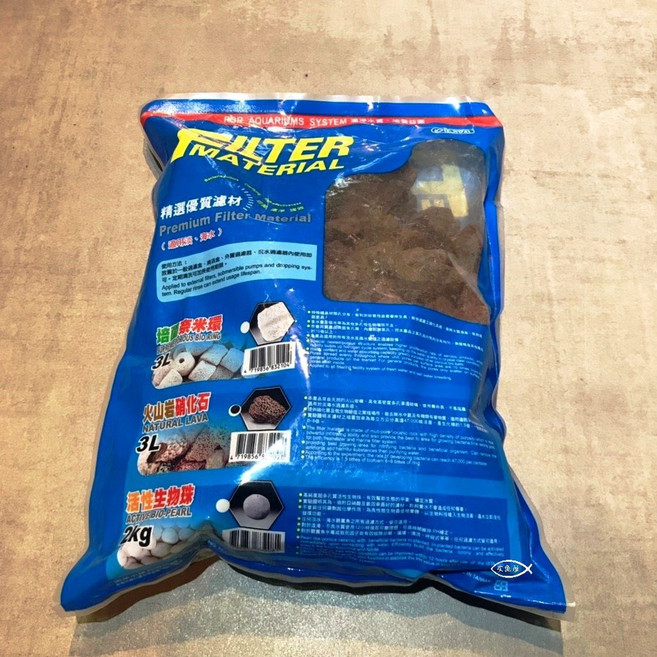 ISTA 伊士達 火山岩硝化石 3L 多孔隙 培菌 底床 中性 造景, 1個