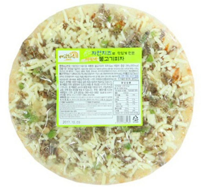 [485] 마또네 불고기피자 369g 10인치, 1개, 396g