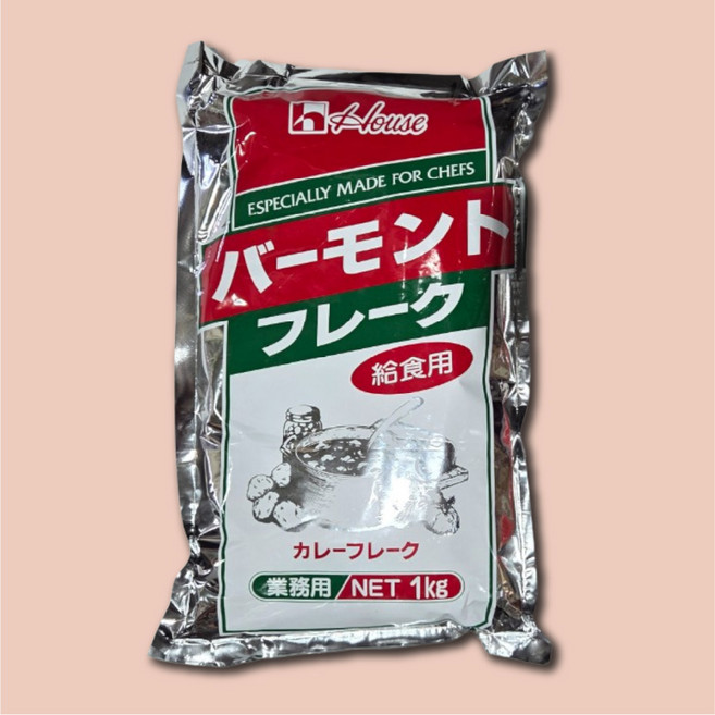 하우스 바몬드카레 플레이크 1kg 후레이크 Vermont Curry Flake, 1개