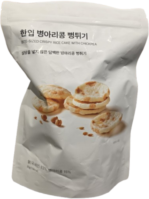 한입 병아리콩 뻥튀기, 1개, 30g