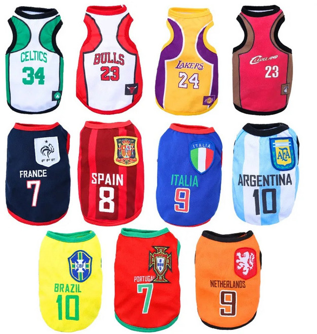 제이펫독 농구 축구 시원한 매쉬원단 나시티, 1개, 이탈리아