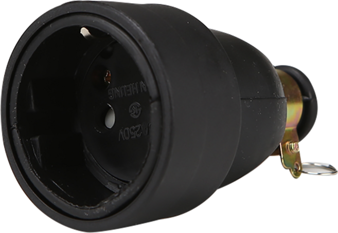 진흥 고무 방수 콘센트 2P 16A 250V, 1개