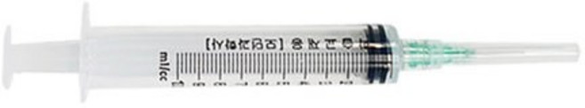 학습교재용 바늘 주사기 10ml/cc (낱개1개), 단품, 1개