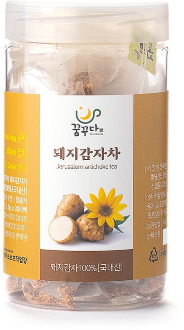 꿈꾸다 돼지감자차, 1개, 30개입, 1.5g