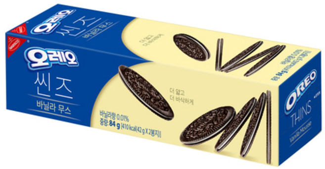 동서 오레오 씬즈 바닐라 무스 84g, 1개