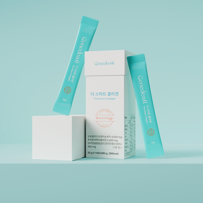 제네디어 더 스마트 콜라겐 콘드로이친 히알루론산 2주분(1box), 1박스, 14회분
