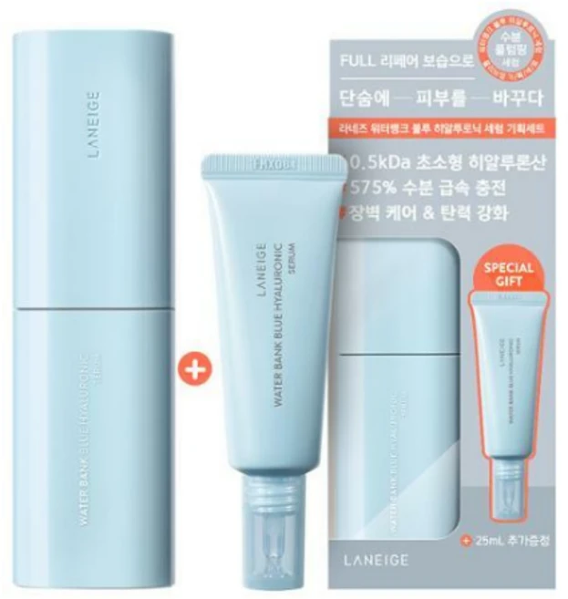 라네즈 워터뱅크 블루히알루로닉 세럼 50mL 기획(+25ml), 1개 - 쿠팡