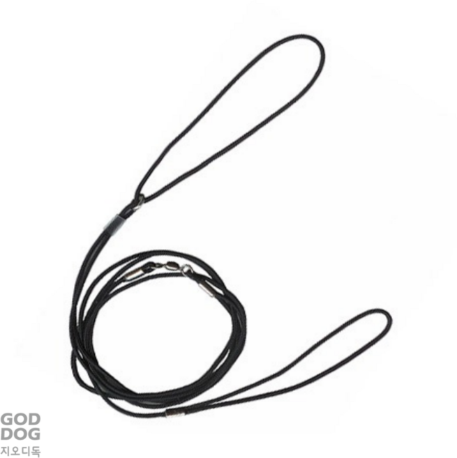 지오디독 소형견 칼라 일체형 리드 도그쇼 리드줄, 레드, 1개