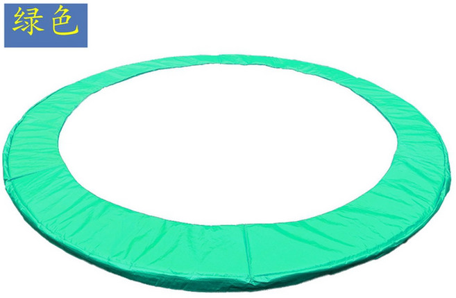 트램폴린 커버 16피트 대형 그늘막 엣지 다이어트 퍼플 헬마 스프링 주황 블루 방수, 그린 14인치 스펀지패드, 1개