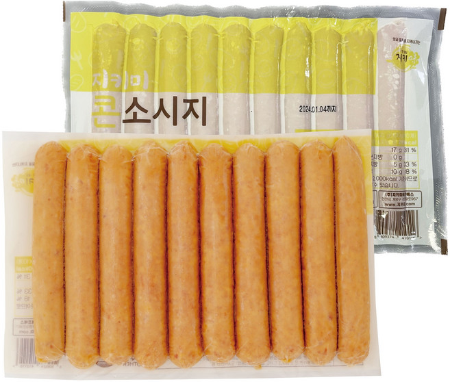 지키미 콘맛소시지1kg, 1개, 1kg