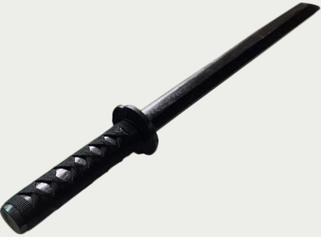 전통노끈 흑색목검 / 수련용 심사용, 1개