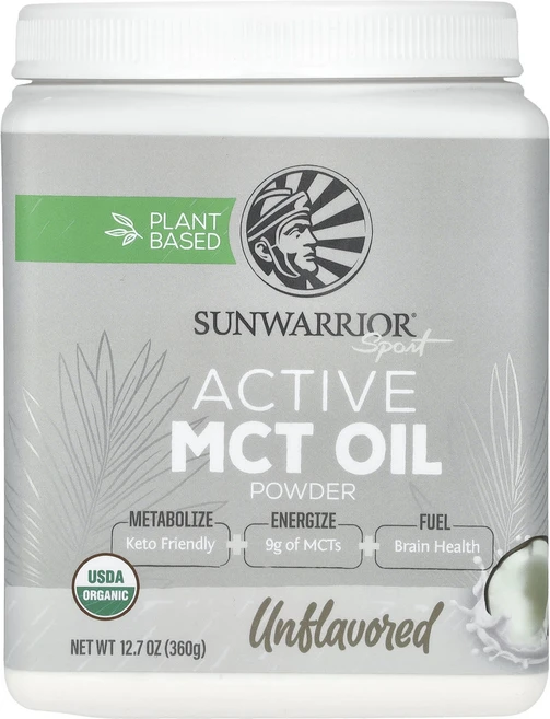 Sunwarrior Sport 활성 MCT 오일 분말 무맛 360g(12.7oz), SunwarriorSport활성MCT오일분말무맛360g, 360g, 1개 - 쿠팡