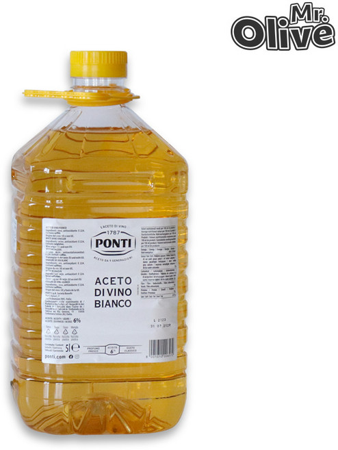 폰티 화이트 와인식초, 5L, 1개