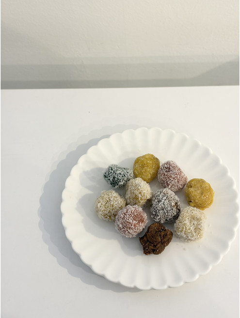 코코넛고구마치즈볼70G 강아지간식 강아지수제간식 강아지고구마간식 강아지코티지치즈, 70g, 1개, 코코넛고구마치즈볼