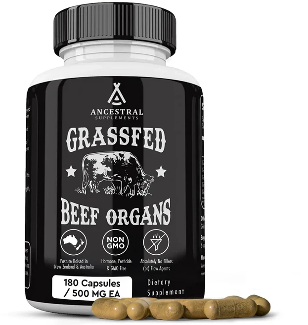 앤세스트랄 서플먼트 목초사육소 내장 종합영양제 180알 - 간 심장 신장 췌장 비장건강, 1개, 180정 - 쿠팡