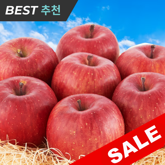 [가성비1등] 실속사과 달콤아삭 못난이 사과, 1박스, 3KG