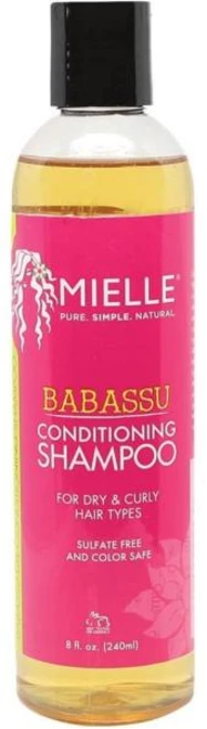 Mielle Organics 미엘 바바수 컨디셔닝 샴푸 8oz, 1개, 240ml - 쿠팡