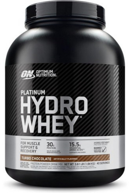 옵티멈뉴트리션 플래티넘 하이드로 웨이 프로틴 아이솔레이트 터보 초콜릿, 1.64kg, 1개