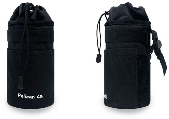 NB 브롬톤 자전거 미니벨로 핸들바 프론트 스템백 가방, 1개, 블랙