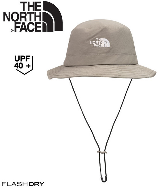 The North Face 漁夫帽 戶外遮陽機能帽, 石板灰