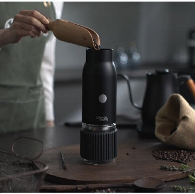 비앙코 뮬리노 3 in 1 커피 그라인더 (휴대용가방포함), 1세트, 블랙, 350ml