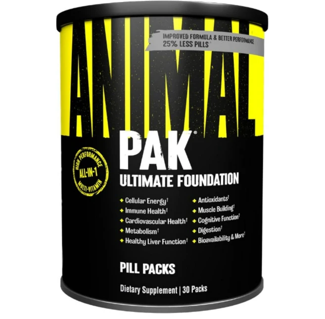 애니멀 팩 PAK 30팩, 30세트, 8정 - 쿠팡