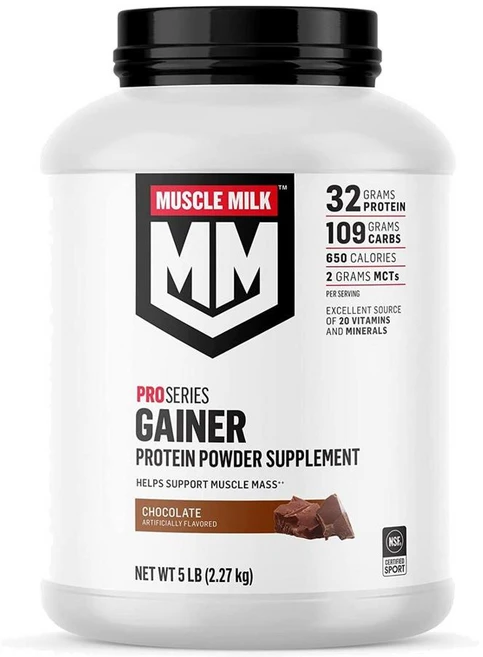 머슬밀크 분리유청단백질 게이너 프로틴 파우더 초콜릿, 2.27kg, 1개 - 쿠팡
