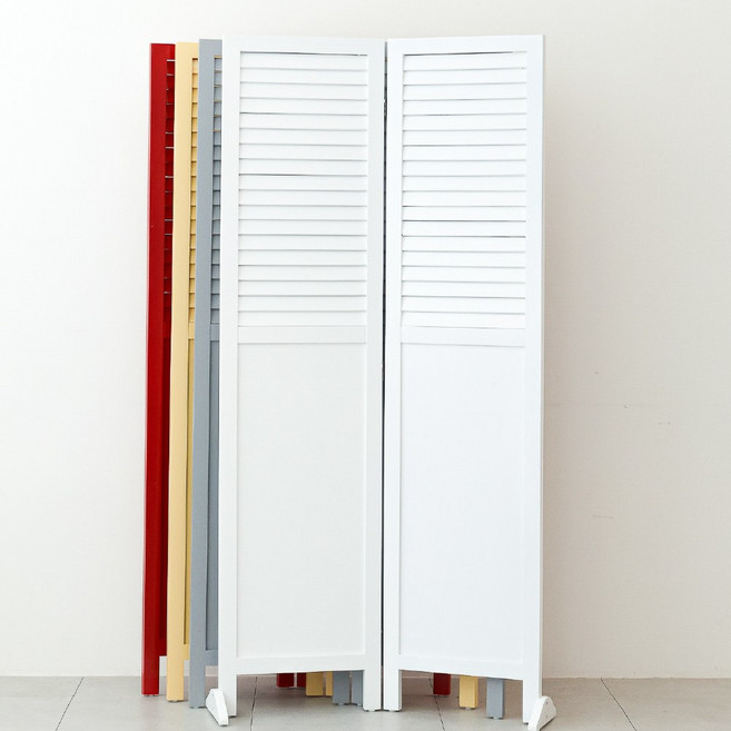 심플리스 하프 갤러리 원목 파티션 1650 사무실 인테리어 가림막 공간분리 칸막이, 화이트 2Way