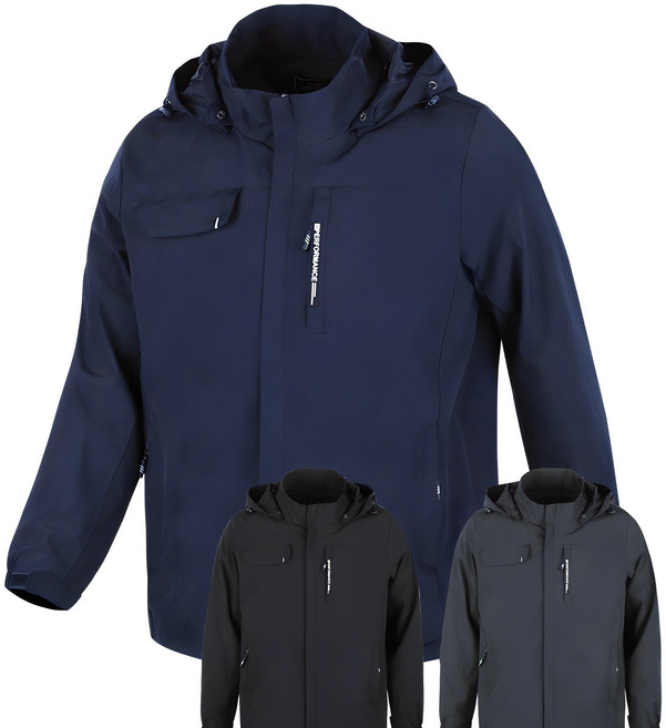 춘추 카치온 후드 자켓 빅사이즈