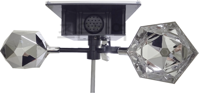 참새 까치 비둘기 까마귀 조류 퇴치 농작물보호 새쫓는기계 더욱 강력하게 돌아온 4방향 대한 다기능 조류 퇴치기, 1개, 20g