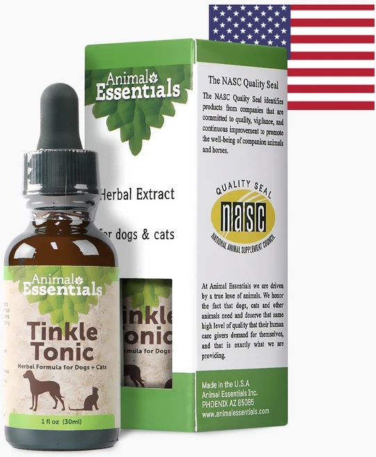 애니멀에센셜 소변팅크 강아지 고양이 요로결석 신장 비뇨기 영양제 방광염 예방 30ml, 1개, 유리너리+결석 - 쿠팡