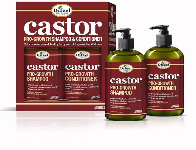 Difeel Castor Pro-Growth 샴푸 355ml(12온스) & 컨디셔너 (2피스 세트) 234019