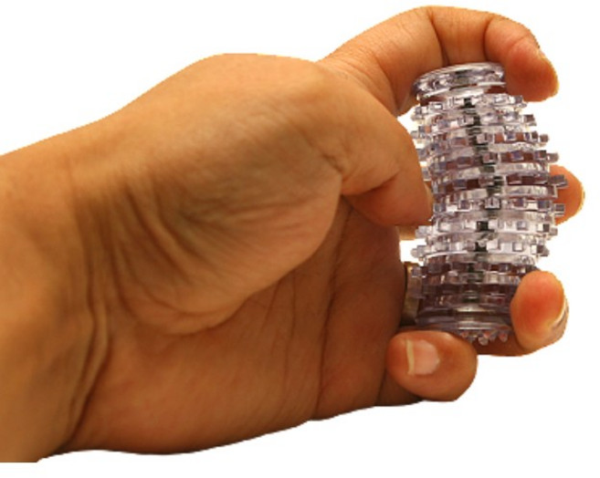 황금 자석 소3.6 혈침기 손지압기 손바닥 마사지볼, 1개