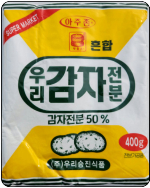 명식품본사 감자전분 [중포장], 40개, 400g