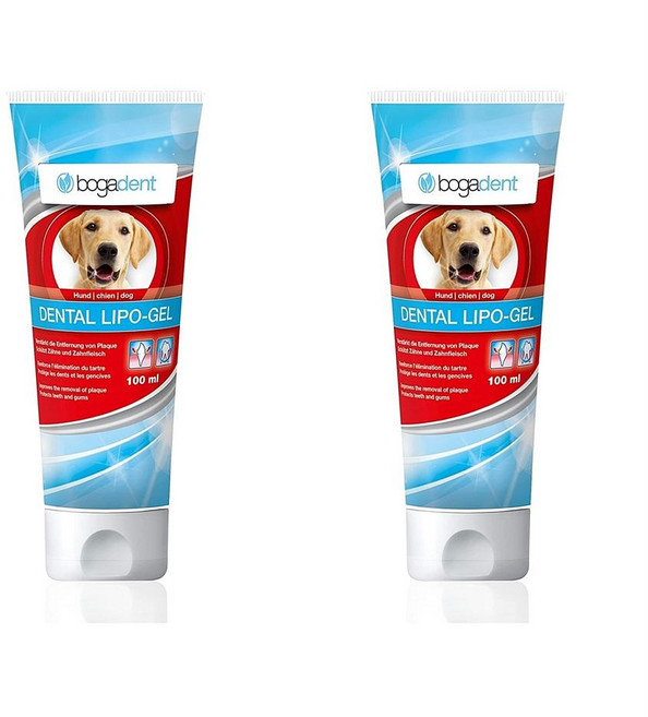 보가덴트 강아지 덴탈 리포젤 100ml 2팩 Bogadent UBO0707 Dental Lipo Gel for Dogs 100 ml, 2개