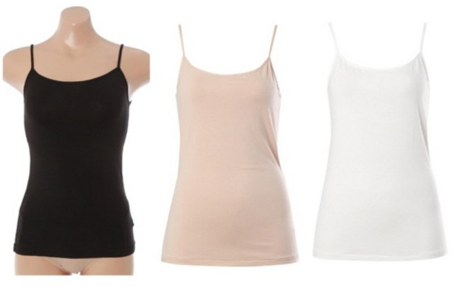 비비안 (산본점) <1매> ~30% 세일~** 레이온 스판 소재로 너무 부드럽고 신축성 좋은 데일리 여성 끈나시 런닝 RU7144