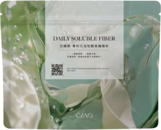 CÍAO 日纖順 專利可溶性膳食纖維粉, 1個