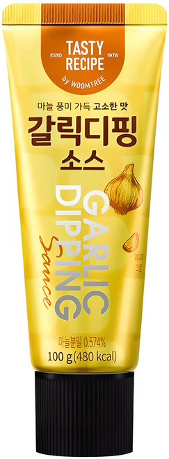 움트리 갈릭 디핑 소스, 100g, 1개