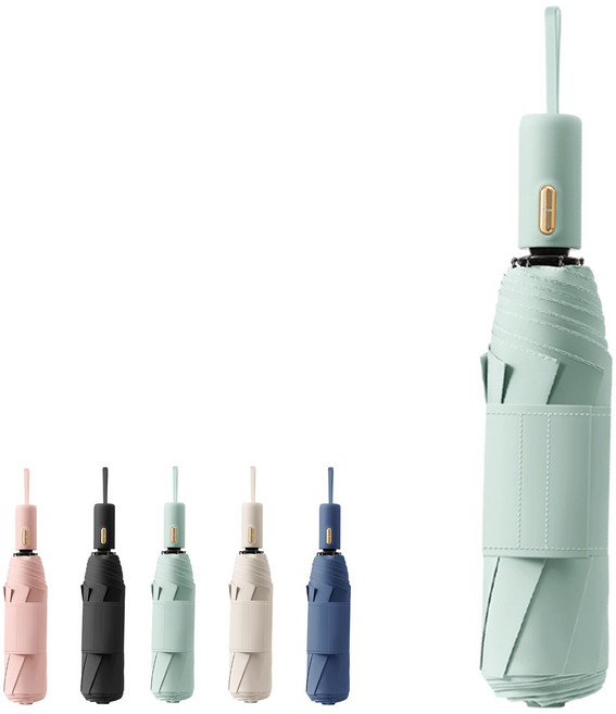 별의 바다 UV 99.9% 차단양 자외선차단 4세대 3단 접이식 자동 우산 양산 겸용 + 커버포함