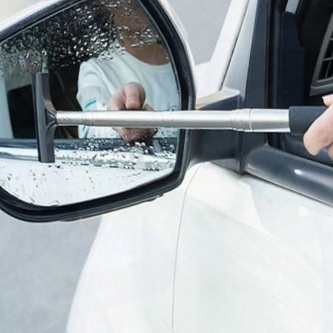 자동차 백미러 스퀴지 빗물 제거 시야 확보, 1개