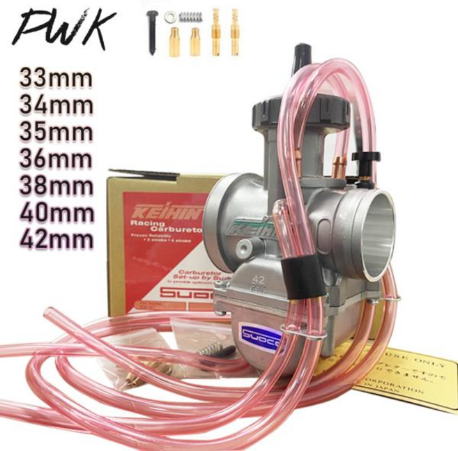 KEIHIN 2T 4T 스쿠터 ATV UTV 250CC 300CC 엔진 오토바이 PWK 33mm 기화기, 07 36mm keih