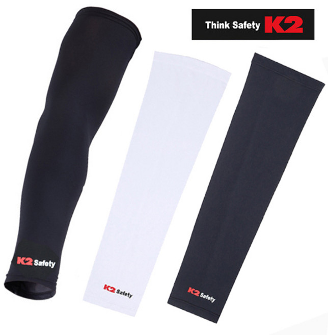 K2 쿨토시 국산 정품 50+ 자외선 99.7% 차단 냉감 소재 신축성 팔토시 손목 팔꿈치, K2 쿨토시(흰색)